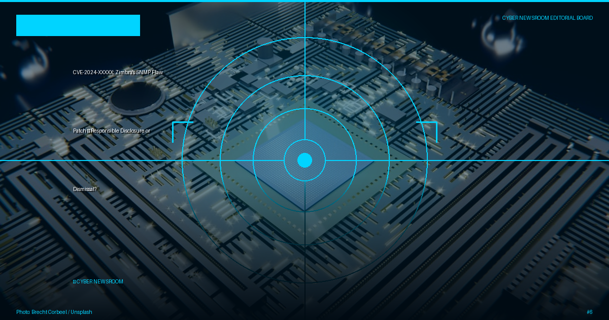 CVE-2024-XXXXX: Zimbra's SNMP Flaw Patch — Responsible Disclosure or Dismissal?