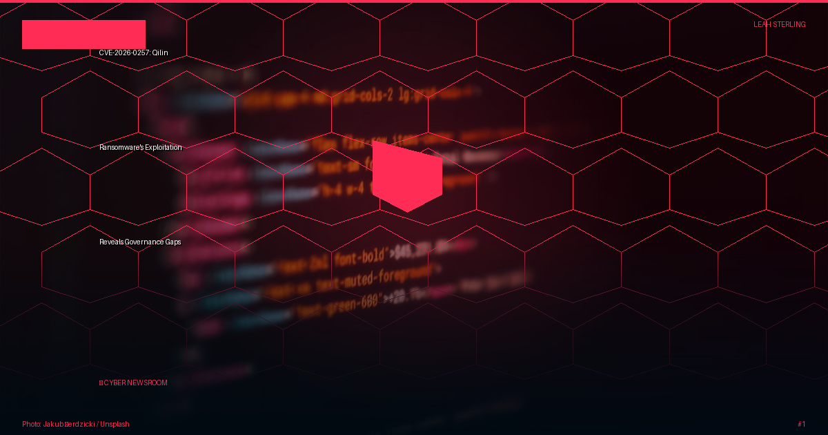 CVE-2026-0257: Qilin Ransomware's Exploitation Reveals Governance Gaps