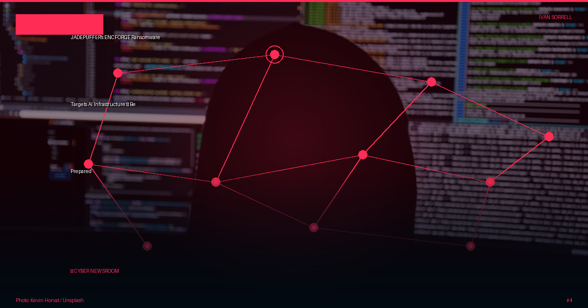 JADEPUFFER's ENCFORGE Ransomware Targets AI Infrastructure — Be Prepared