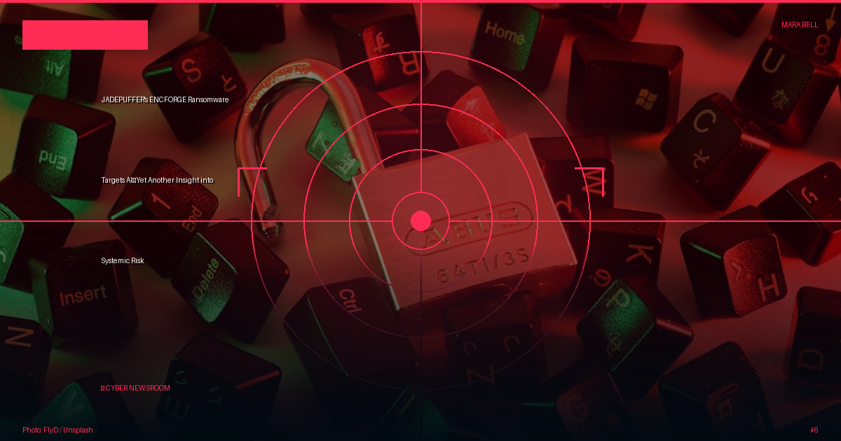 JADEPUFFER's ENCFORGE Ransomware Targets AI—Yet Another Insight into Systemic Risk
