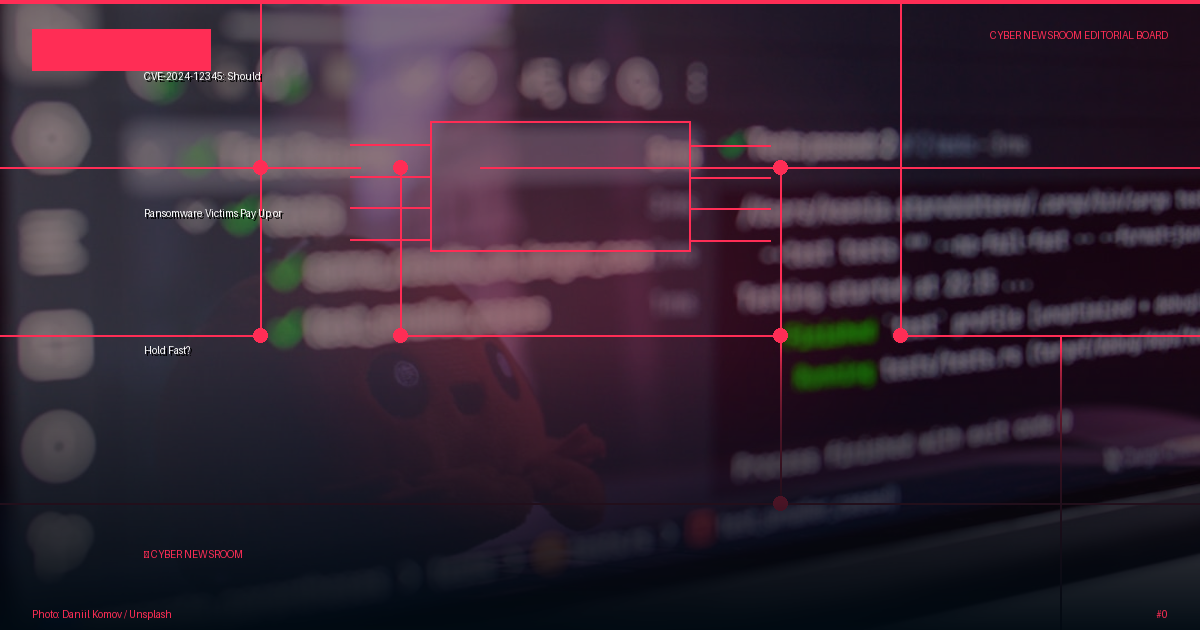 CVE-2024-12345: Should Ransomware Victims Pay Up or Hold Fast?