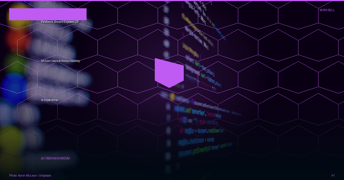 Paidwork Breach Exposes 23 Million Users — Accountability Is Imperative