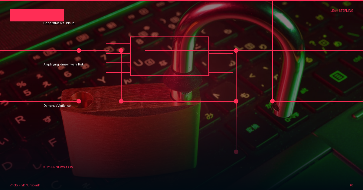 Generative AI's Role in Amplifying Ransomware Risk Demands Vigilance
