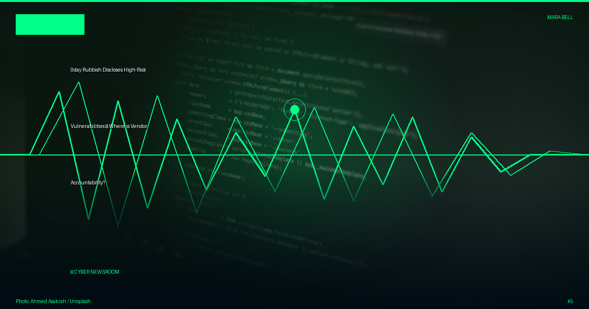 0day Rubbish Discloses High-Risk Vulnerabilities — Where is Vendor Accountability?