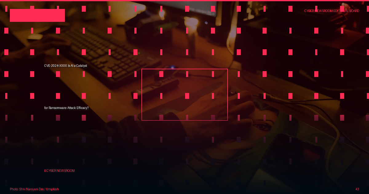 CVE-2024-XXXX: Is AI a Catalyst for Ransomware Attack Efficacy?