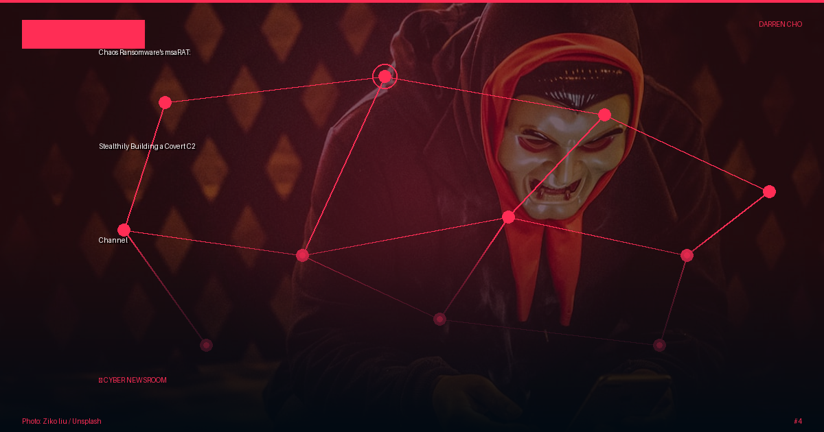 Chaos Ransomware's msaRAT: Stealthily Building a Covert C2 Channel