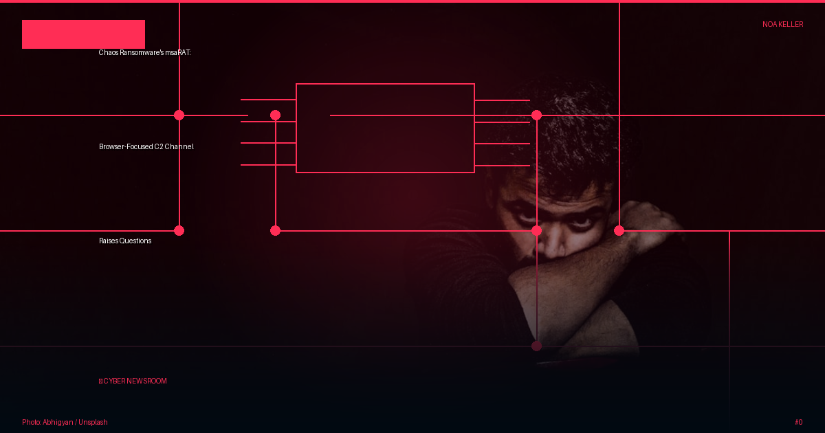 Chaos Ransomware's msaRAT: Browser-Focused C2 Channel Raises Questions