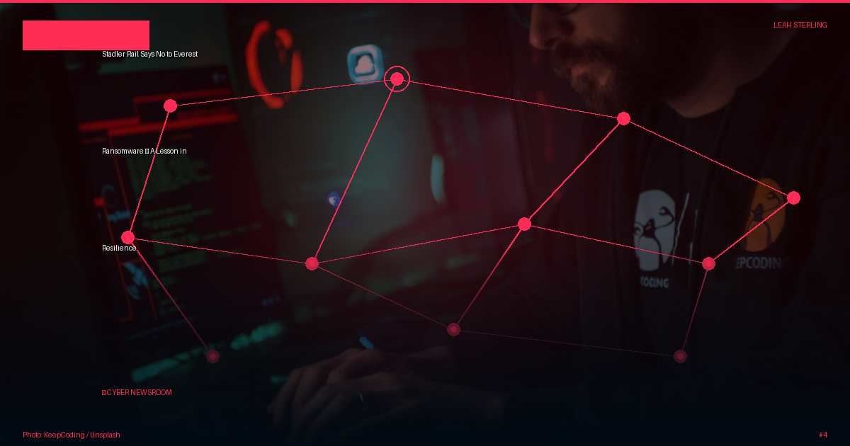 Stadler Rail Says No to Everest Ransomware — A Lesson in Resilience