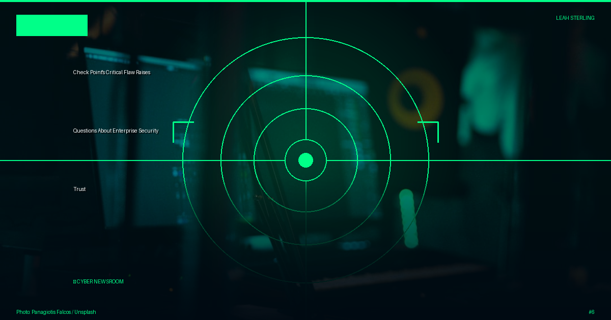 Check Point's Critical Flaw Raises Questions About Enterprise Security Trust