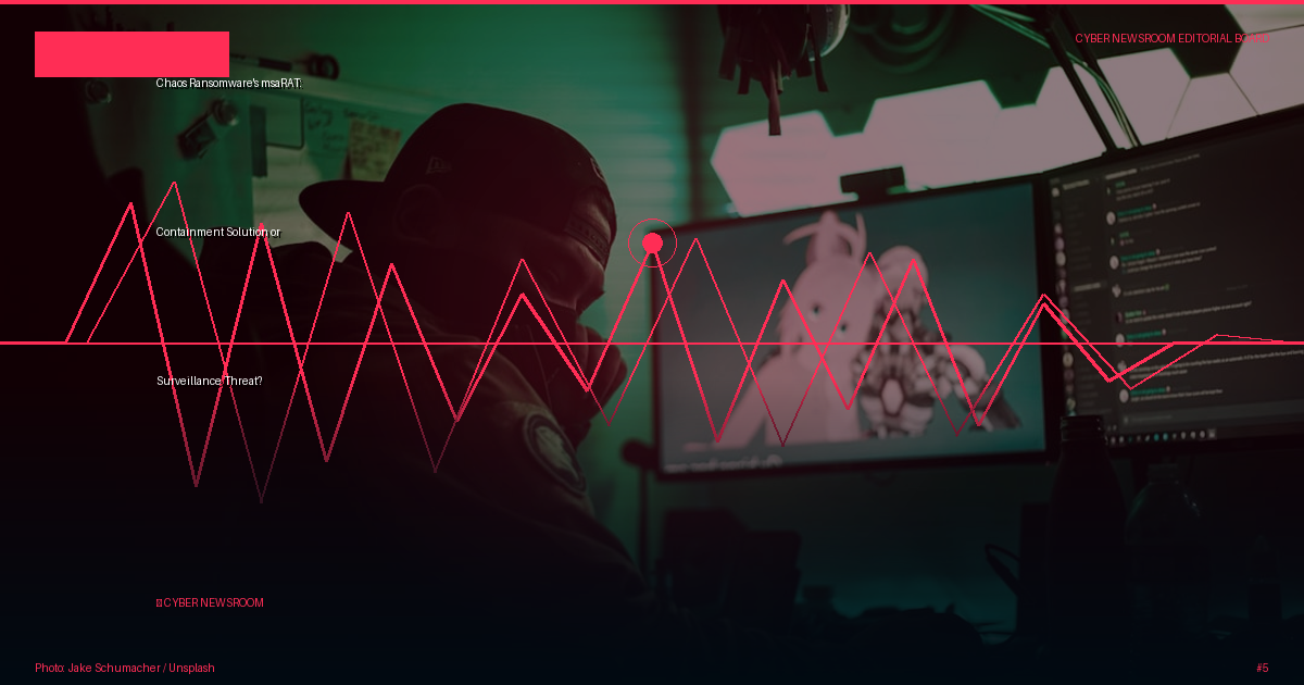 Chaos Ransomware's msaRAT: Containment Solution or Surveillance Threat?