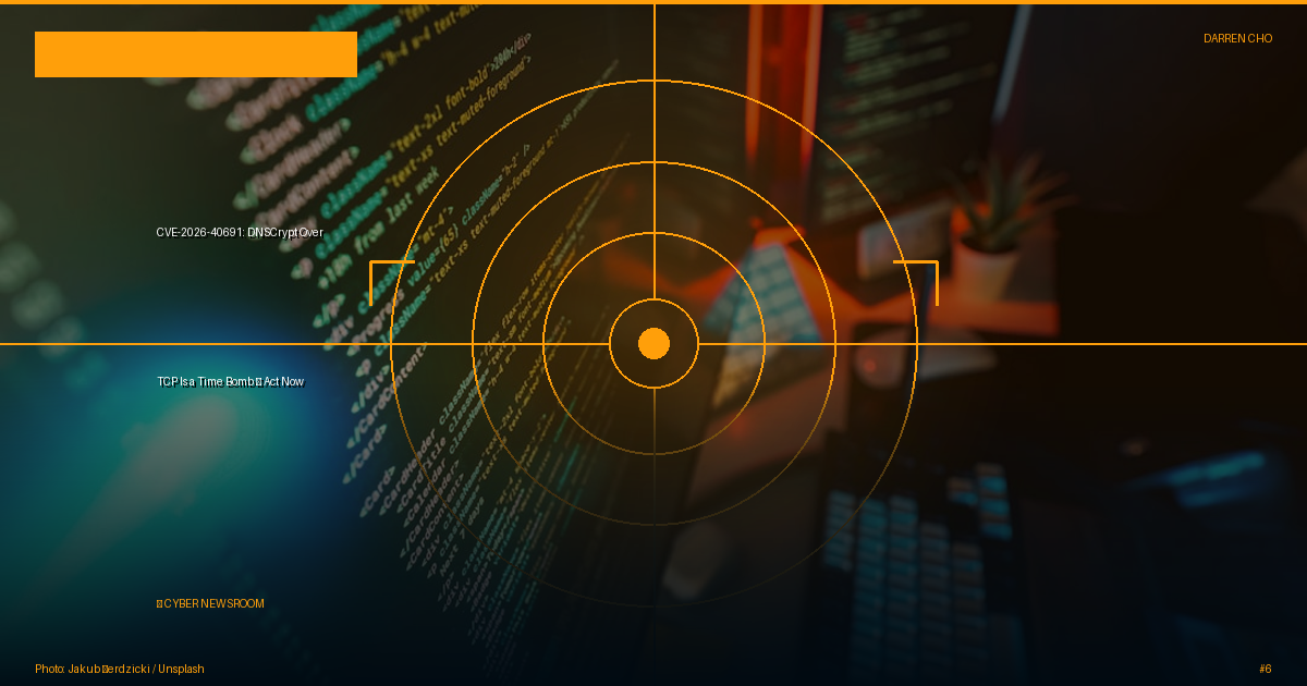 CVE-2026-40691: DNSCrypt Over TCP Is a Time Bomb — Act Now