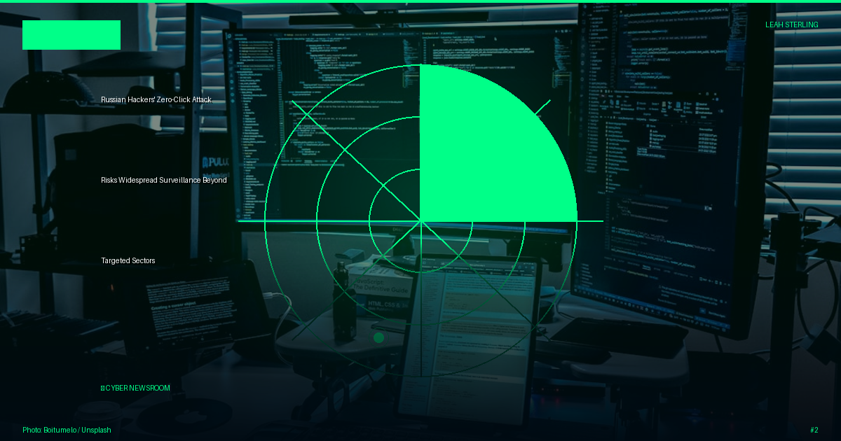 Russian Hackers' Zero-Click Attack Risks Widespread Surveillance Beyond Targeted Sectors