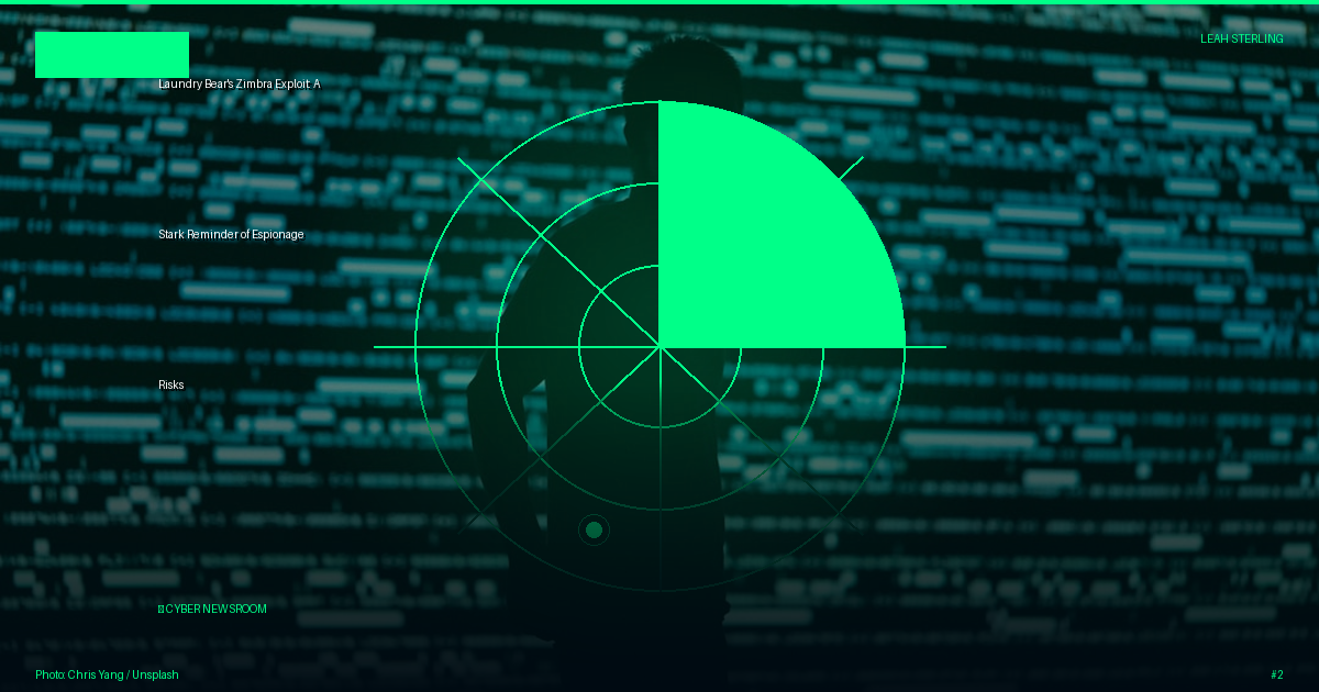 Laundry Bear's Zimbra Exploit: A Stark Reminder of Espionage Risks
