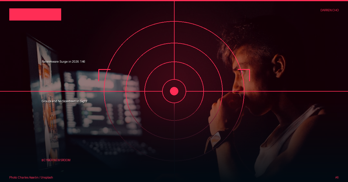 Ransomware Surge in 2026: 146 Groups and No Slowdown in Sight