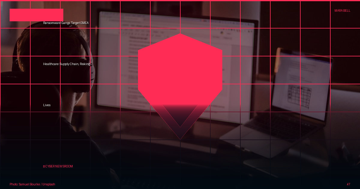 Ransomware Gangs Target EMEA Healthcare Supply Chain, Risking Lives