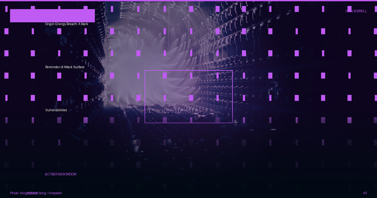 Origin Energy Breach: A Stark Reminder of Attack Surface Vulnerabilities