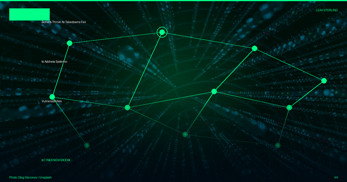 Botnets Thrive As Takedowns Fail to Address Systemic Vulnerabilities