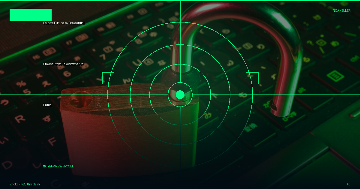 Botnets Fueled by Residential Proxies Prove Takedowns Are Futile