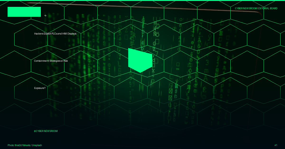 Hackers Exploit PLCs and HMI Displays: Containment Strategies or Risk Exposure?