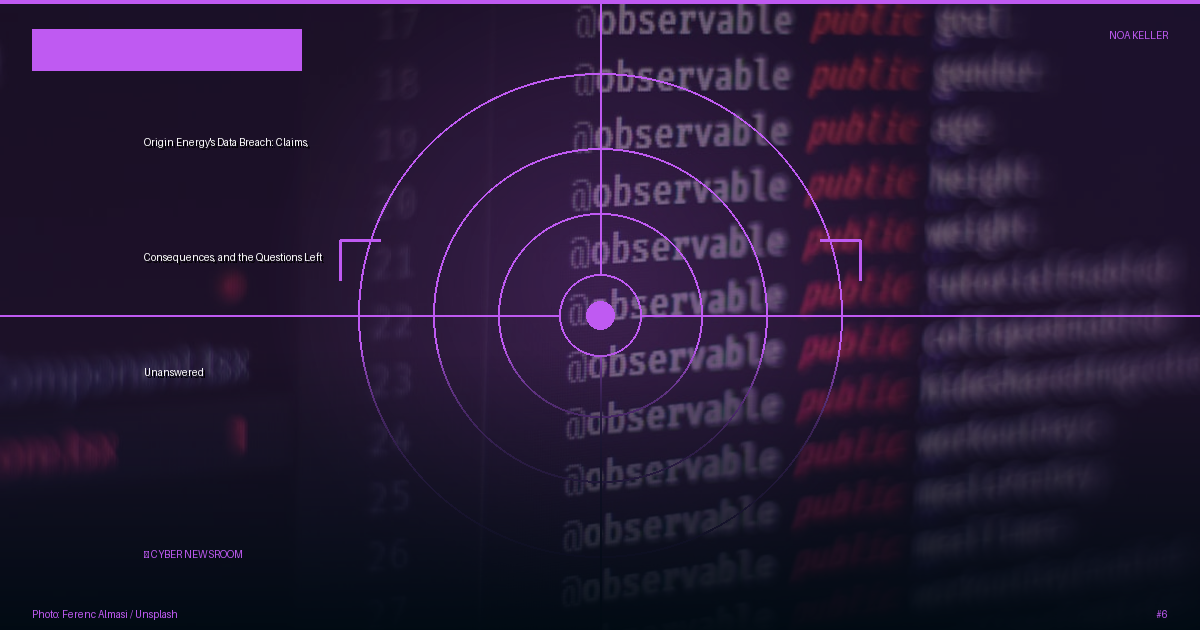 Origin Energy's Data Breach: Claims, Consequences, and the Questions Left Unanswered