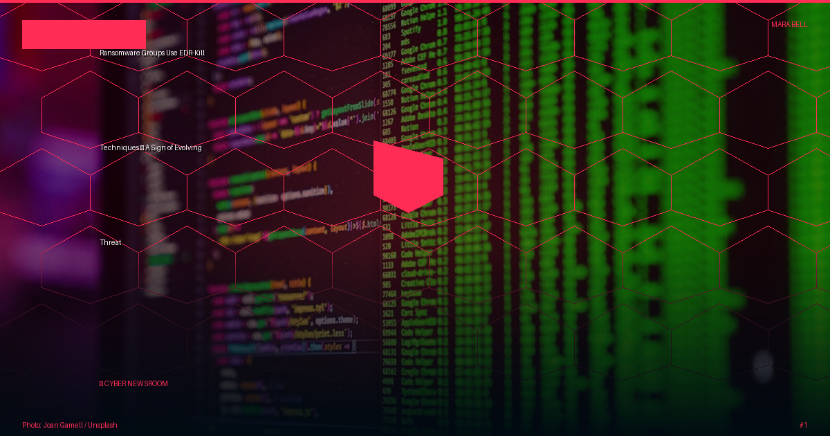 Ransomware Groups Use EDR-Kill Techniques — A Sign of Evolving Threat