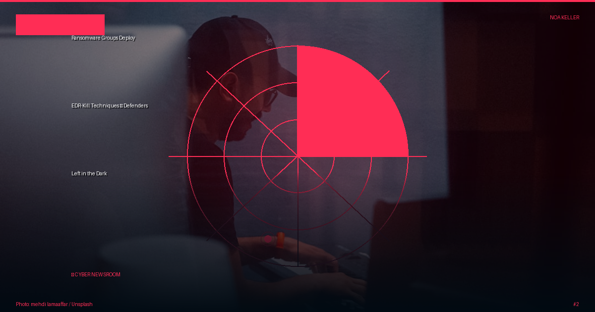 Ransomware Groups Deploy EDR-Kill Techniques — Defenders Left in the Dark