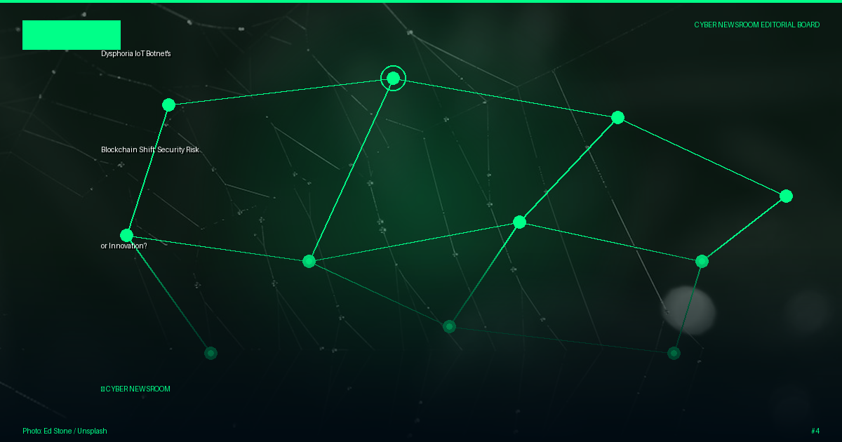 Dysphoria IoT Botnet's Blockchain Shift: Security Risk or Innovation?