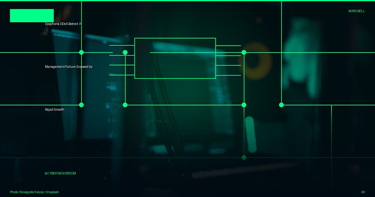 Dysphoria DDoS Botnet: A Management Failure Exposed by Rapid Growth