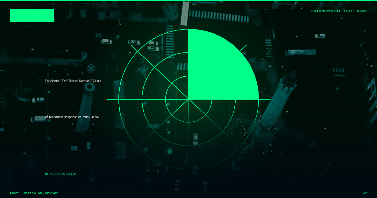 Dysphoria DDoS Botnet Spread: A Crisis of Technical Response or Policy Gaps?