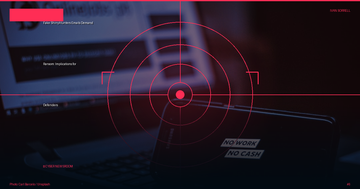 Fake ShinyHunters Emails Demand Ransom: Implications for Defenders