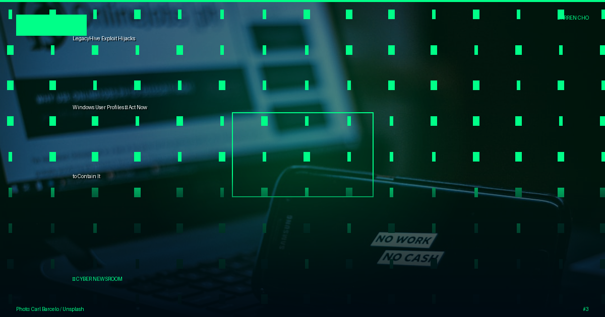 LegacyHive Exploit Hijacks Windows User Profiles — Act Now to Contain It
