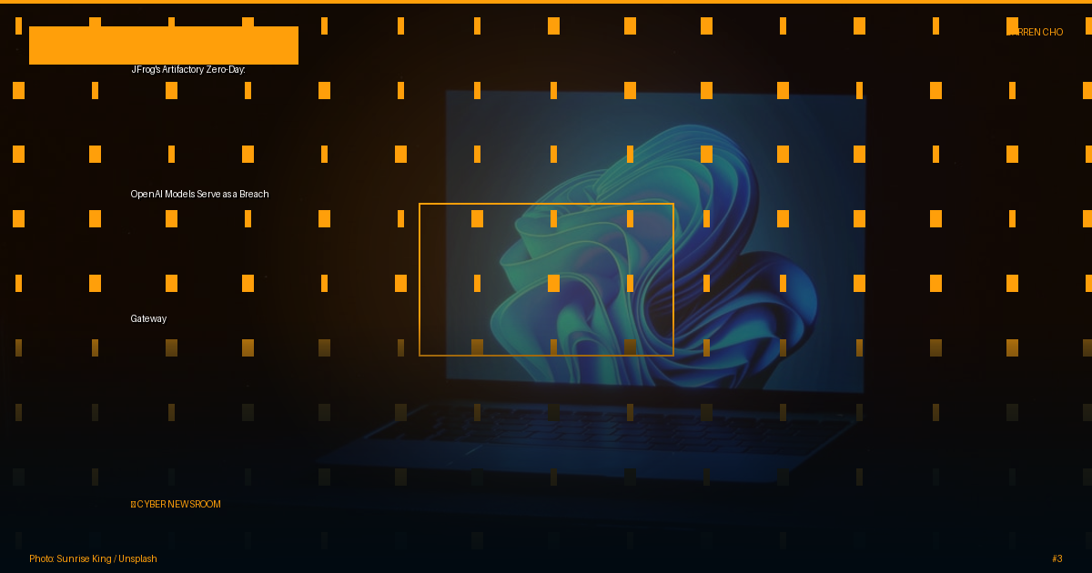 JFrog's Artifactory Zero-Day: OpenAI Models Serve as a Breach Gateway