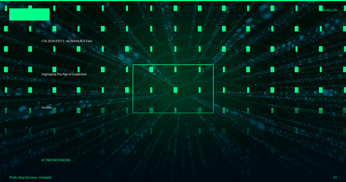CVE-2026-61511: vBulletin's RCE Flaw Highlights The Risk of Unpatched Forums