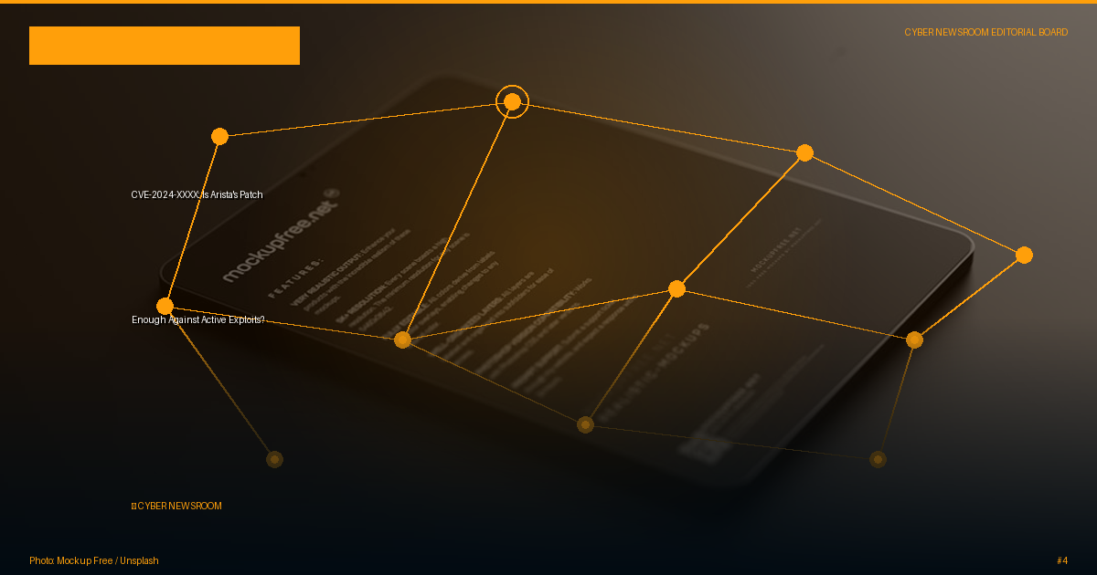 CVE-2024-XXXX: Is Arista's Patch Enough Against Active Exploits?