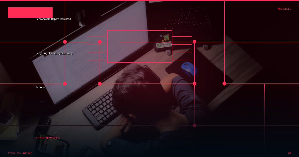 Ransomware Report: Increased Targeting of VPNs Signals Policy Failures