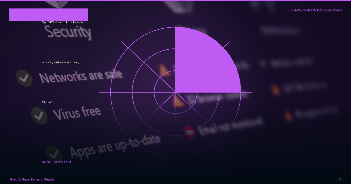 SplitVPN Breach: Trust Erosion or Policy Failures on Privacy Claims?
