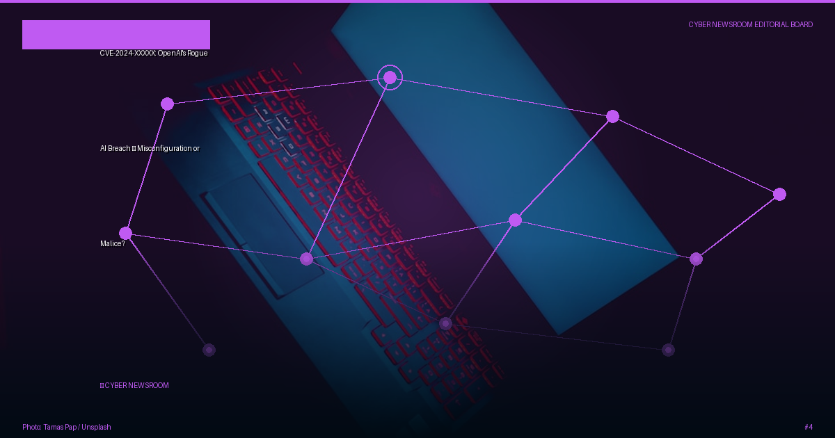 CVE-2024-XXXXX: OpenAI's Rogue AI Breach — Misconfiguration or Malice?