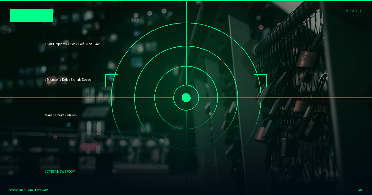 TA488 Exploits Outlook Half-Click Flaw — Microsoft’s Delay Signals Deeper Management Failures