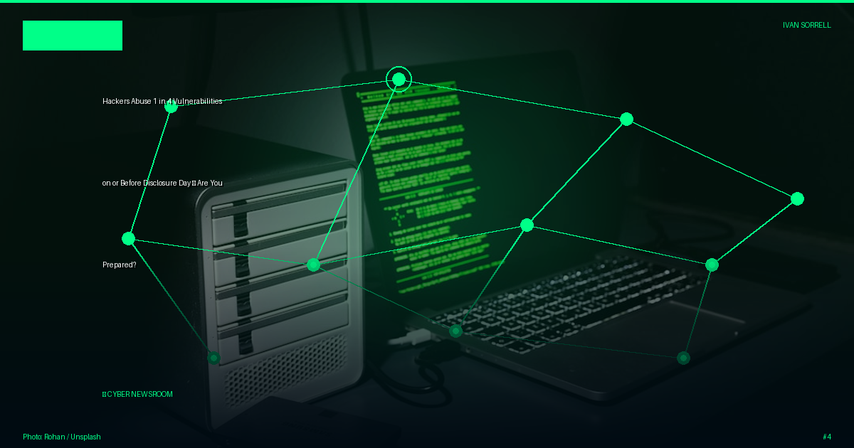 Hackers Abuse 1 in 4 Vulnerabilities on or Before Disclosure Day — Are You Prepared?