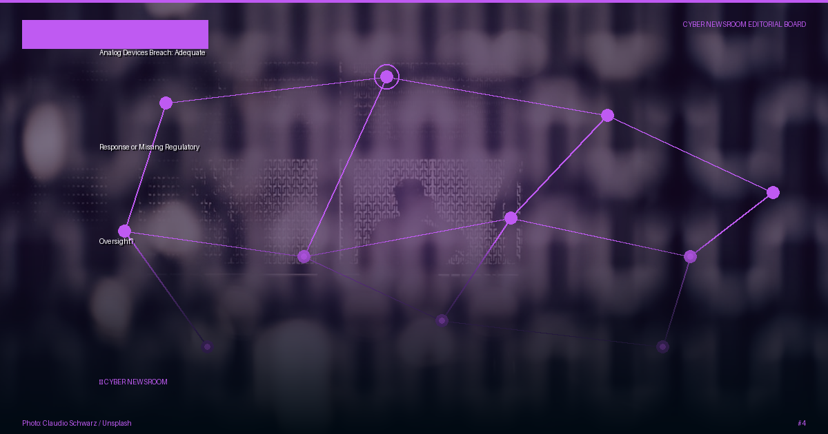 Analog Devices Breach: Adequate Response or Missing Regulatory Oversight?
