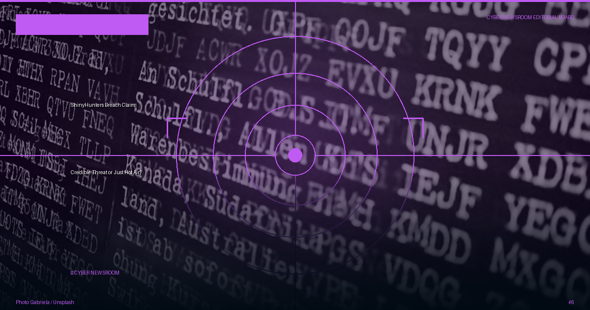 ShinyHunters Breach Claim: Credible Threat or Just Hot Air?