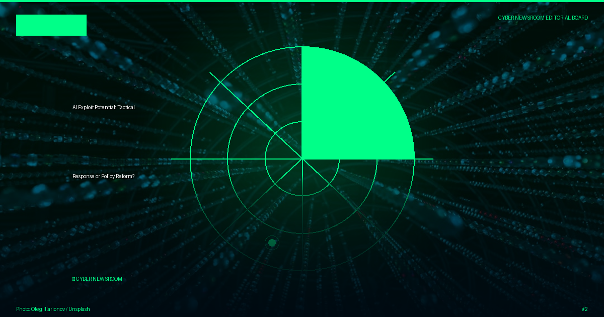 AI Exploit Potential: Tactical Response or Policy Reform?