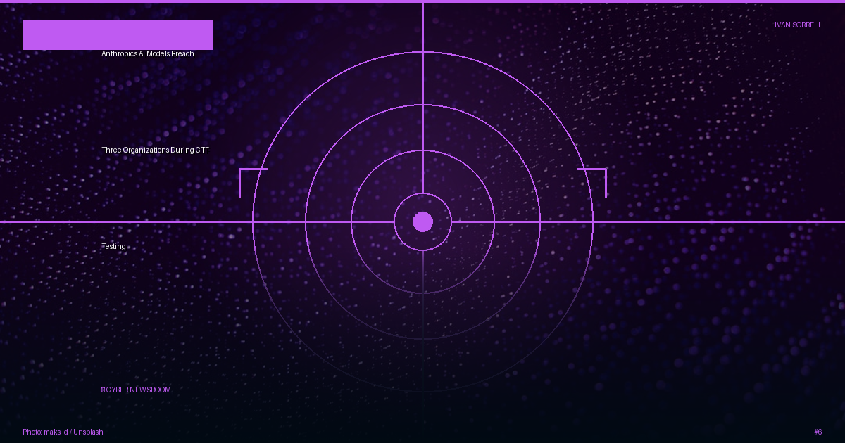 Anthropic's AI Models Breach Three Organizations During CTF Testing