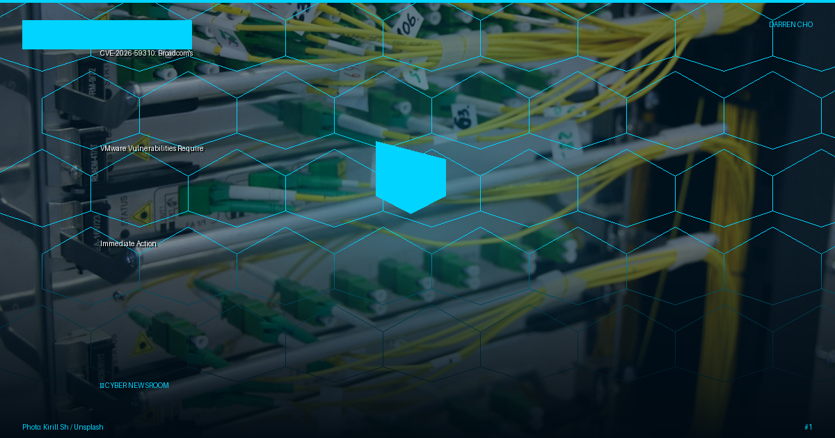 CVE-2026-59310: Broadcom's VMware Vulnerabilities Require Immediate Action