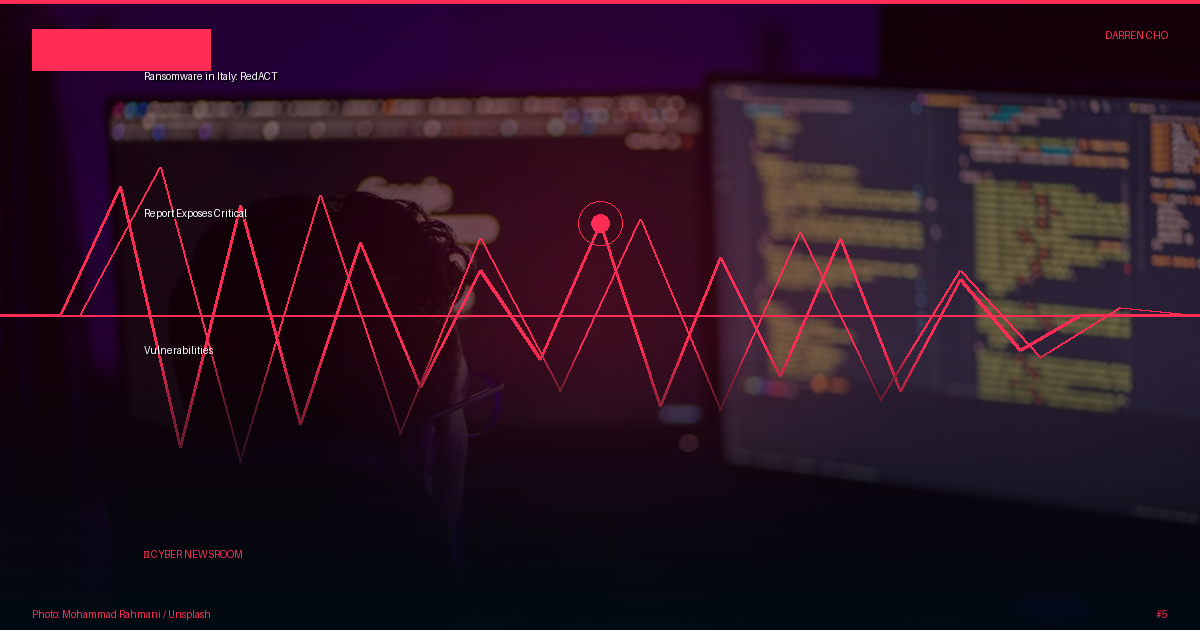 Ransomware in Italy: RedACT Report Exposes Critical Vulnerabilities