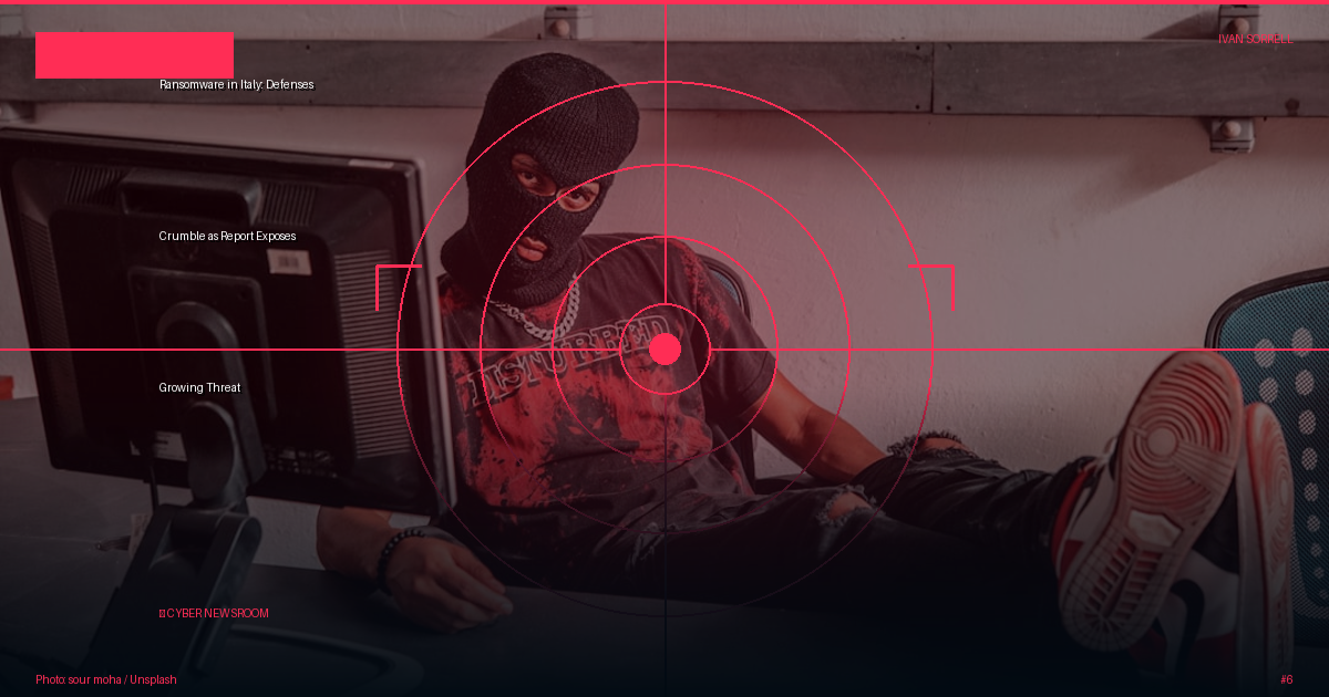 Ransomware in Italy: Defenses Crumble as Report Exposes Growing Threat