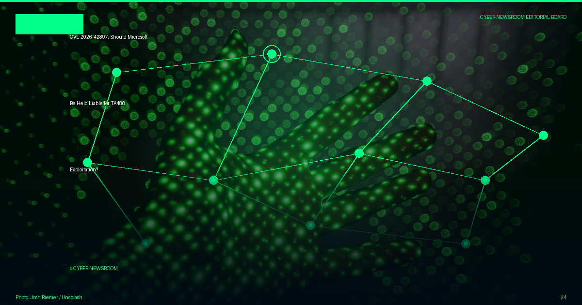 CVE-2026-42897: Should Microsoft Be Held Liable for TA488 Exploitation?