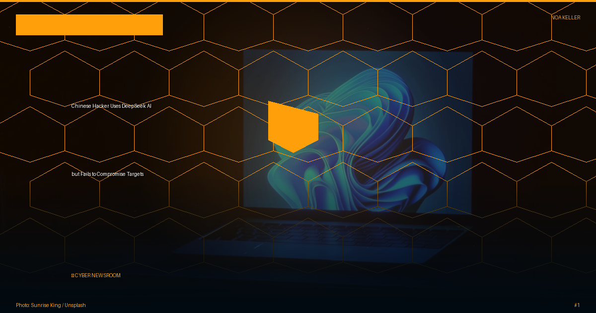 Chinese Hacker Uses DeepSeek AI but Fails to Compromise Targets