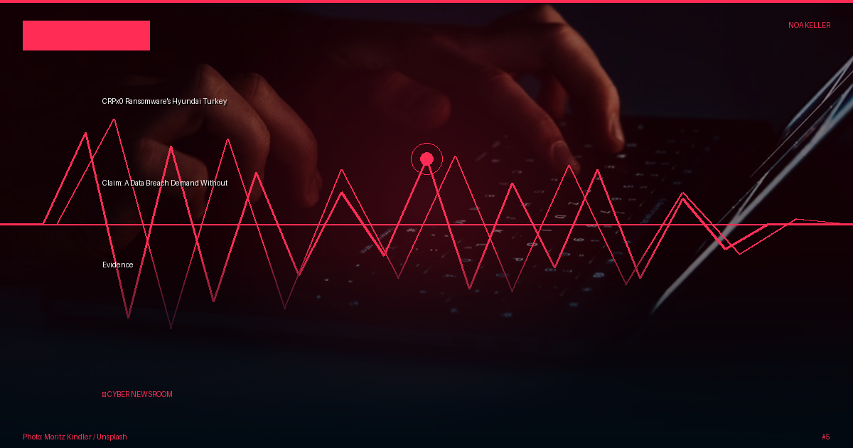 CRPx0 Ransomware's Hyundai Turkey Claim: A Data Breach Demand Without Evidence