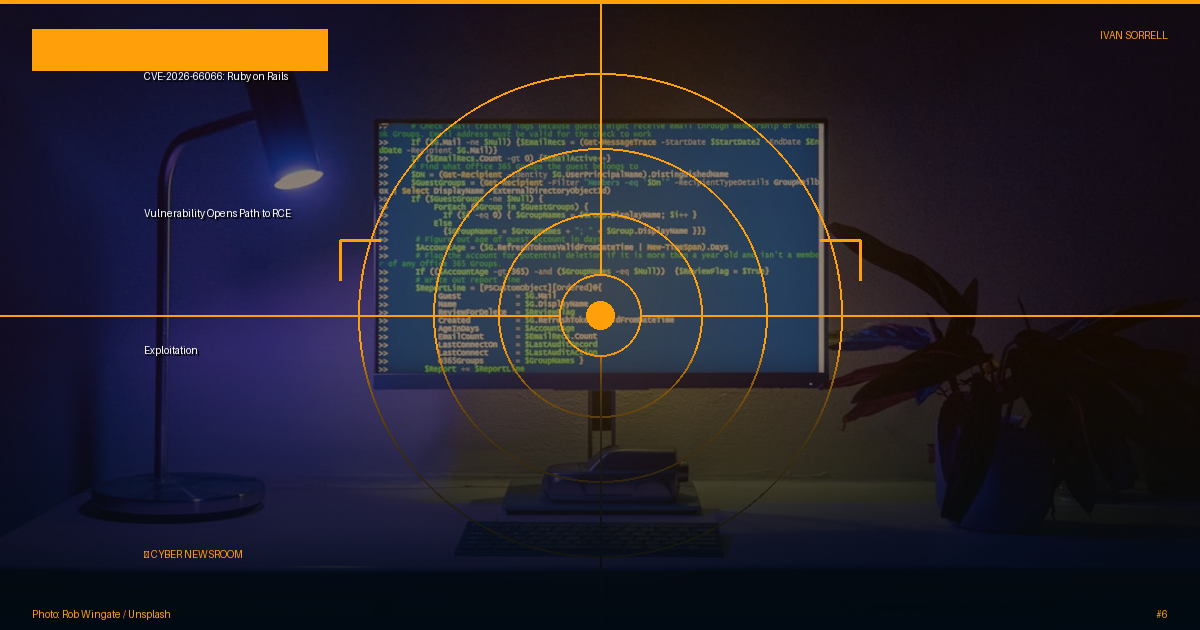 CVE-2026-66066: Ruby on Rails Vulnerability Opens Path to RCE Exploitation